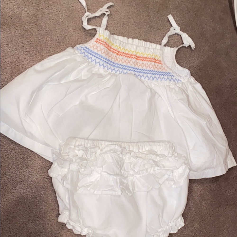 Janie and Jack 2 piece set 3-6 months